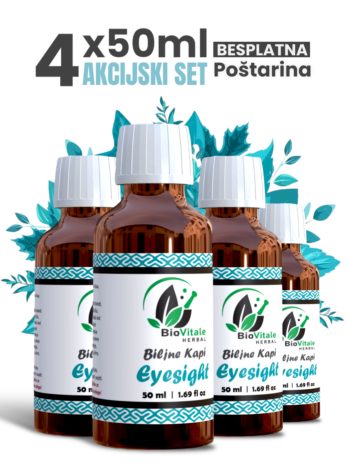 BILJNE KAPI ZA OČNE PROBLEME ⭕AKCIJSKI SET (4x50ML)⭕