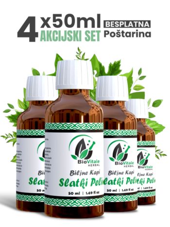 BILJNE KAPI SLATKI PELIN ⭕AKCIJSKI SET (4x50ML)⭕