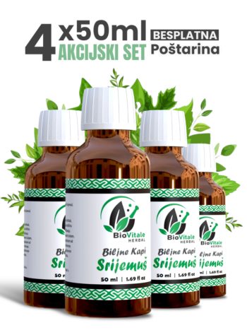 BILJNE KAPI SRIJEMUŠ ⭕AKCIJSKI SET (4x50ML)⭕