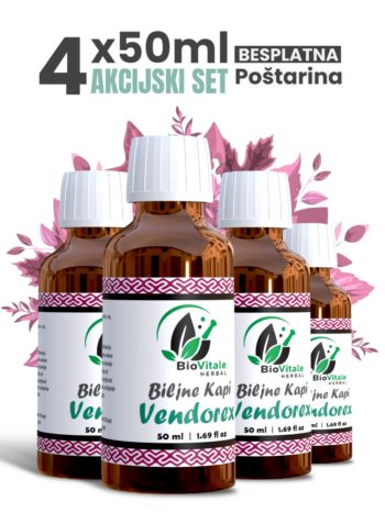 BILJNE KAPI ZA VENE I CIRKULACIJU ⭕AKCIJSKI SET (4x50ML)⭕