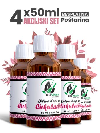 BILJNE KAPI ZA CIRKULACIJU ⭕AKCIJSKI SET (4x50ML)⭕